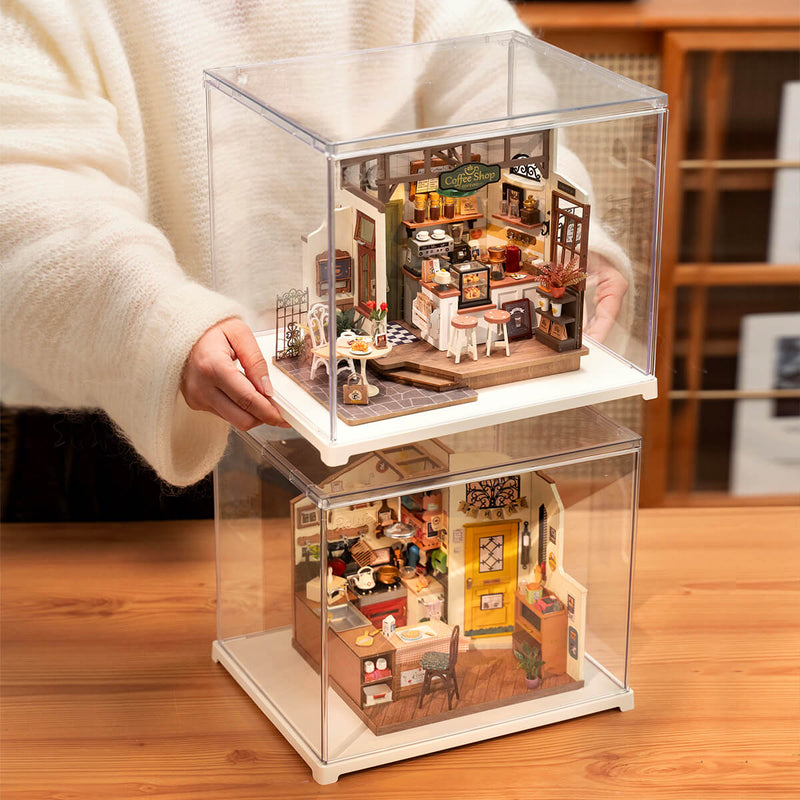 Dust Proof Display Box - DIY Miniature House