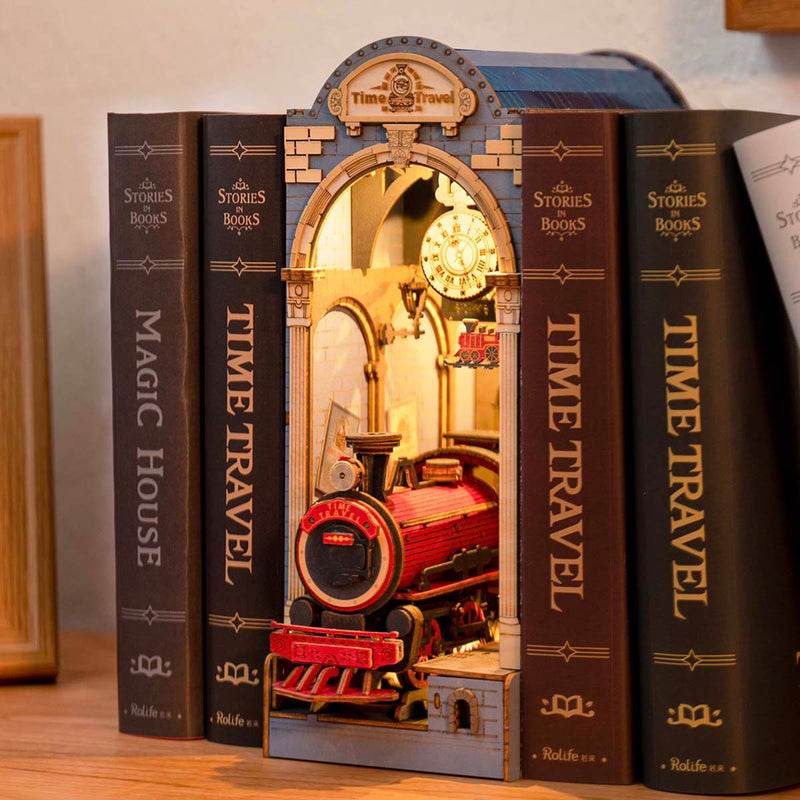 Time Travel - DIY Book Nook - PuzzleWunder