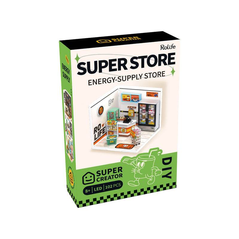 Super Creator Energy Supply Store - DIY Miniature House - PuzzleWunder
