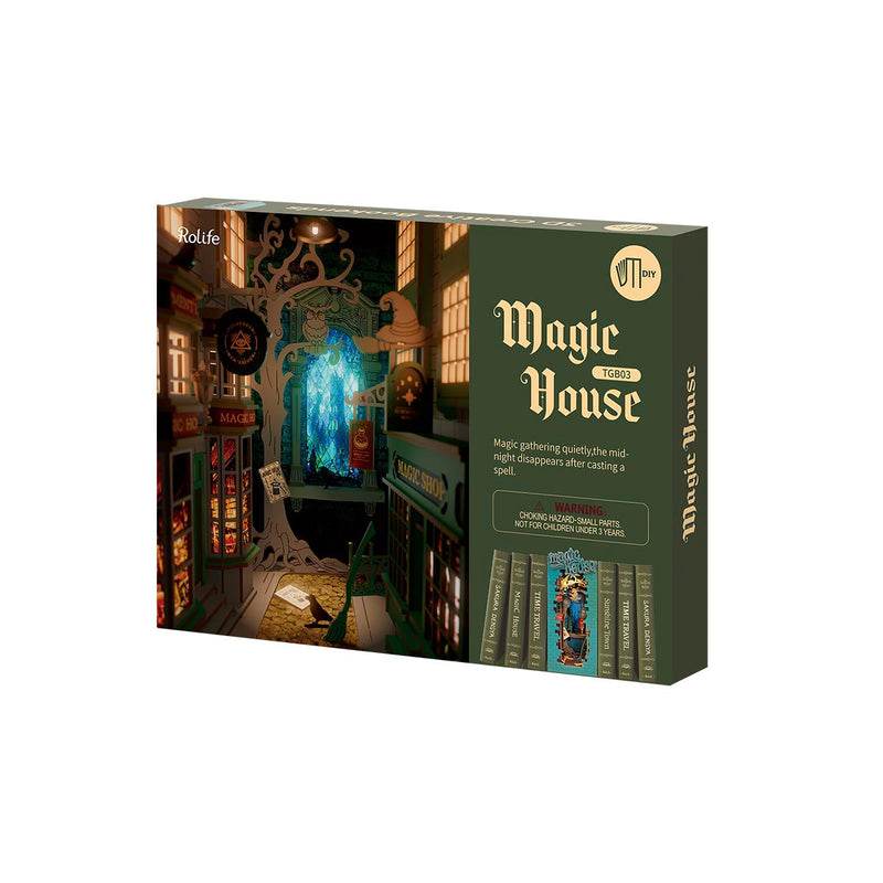 Magic House - DIY Book Nook - PuzzleWunder
