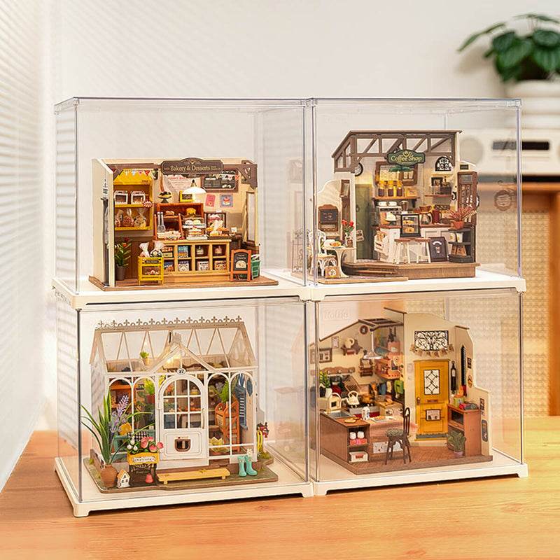 Dust Proof Display Box - DIY Miniature House - PuzzleWunder