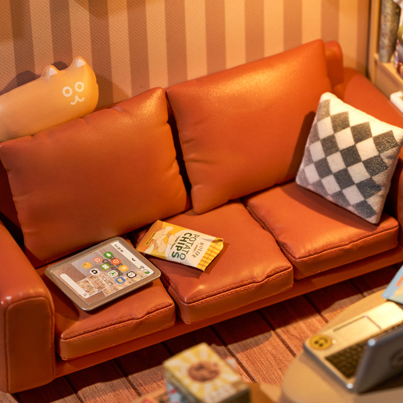 Gemütliche Wohnlounge – DIY Miniaturhaus