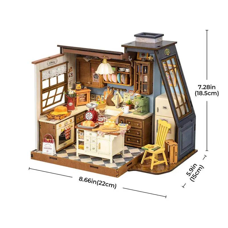 Baking Kitchen - DIY Miniature House - PuzzleWunder