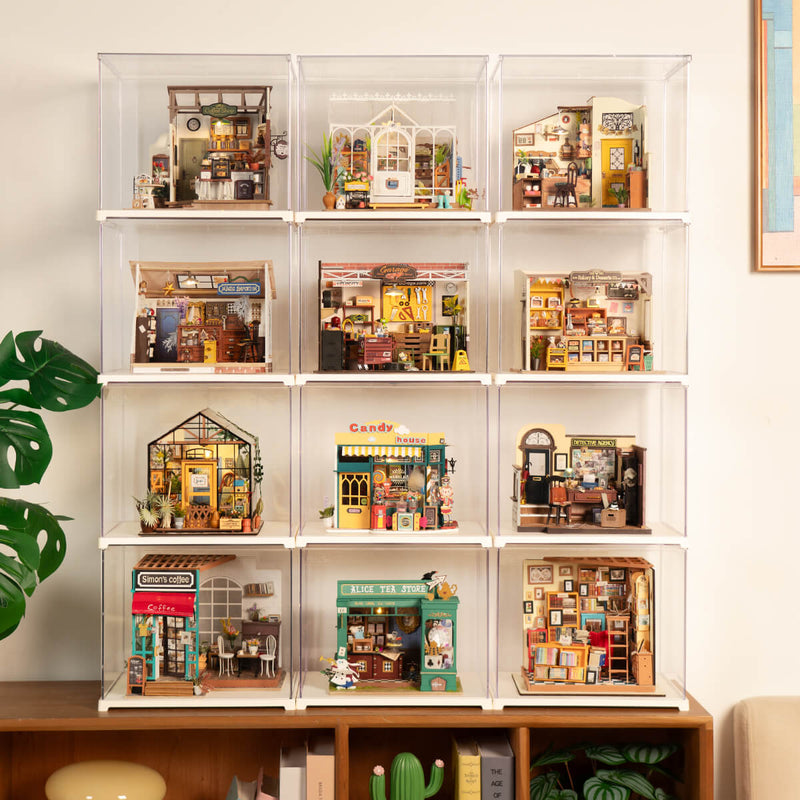 Dust Proof Display Box - DIY Miniature House