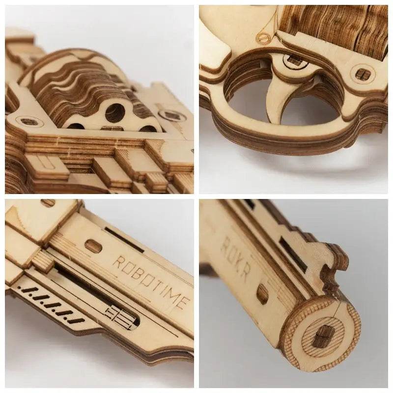 Corsac M60 Justice Guard Gun - 3D Wooden Puzzle - PuzzleWunder