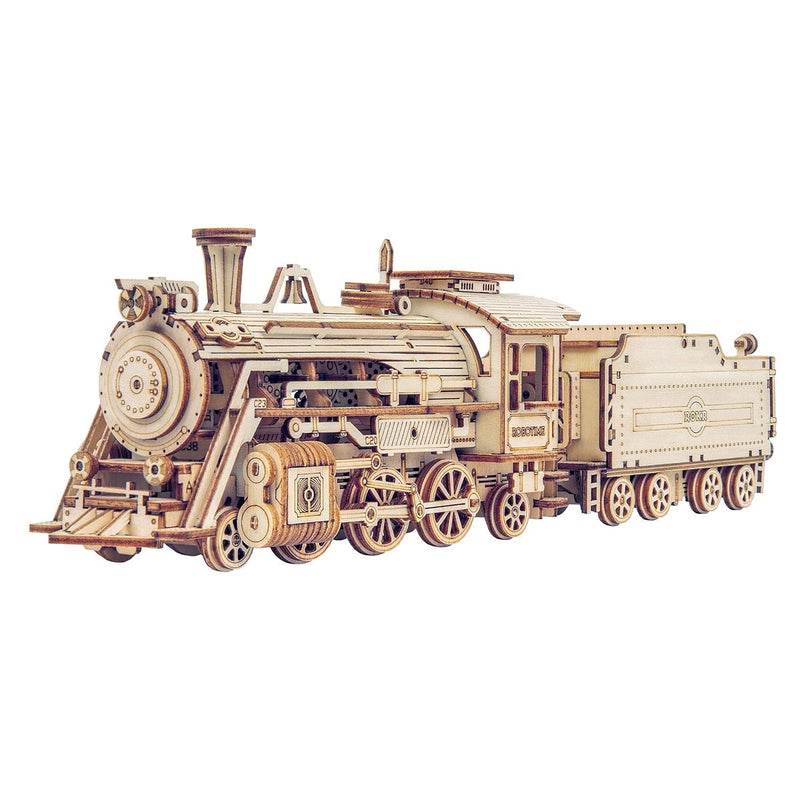 Prime Steam Express Train - 3D Wooden Puzzle - PuzzleWunder