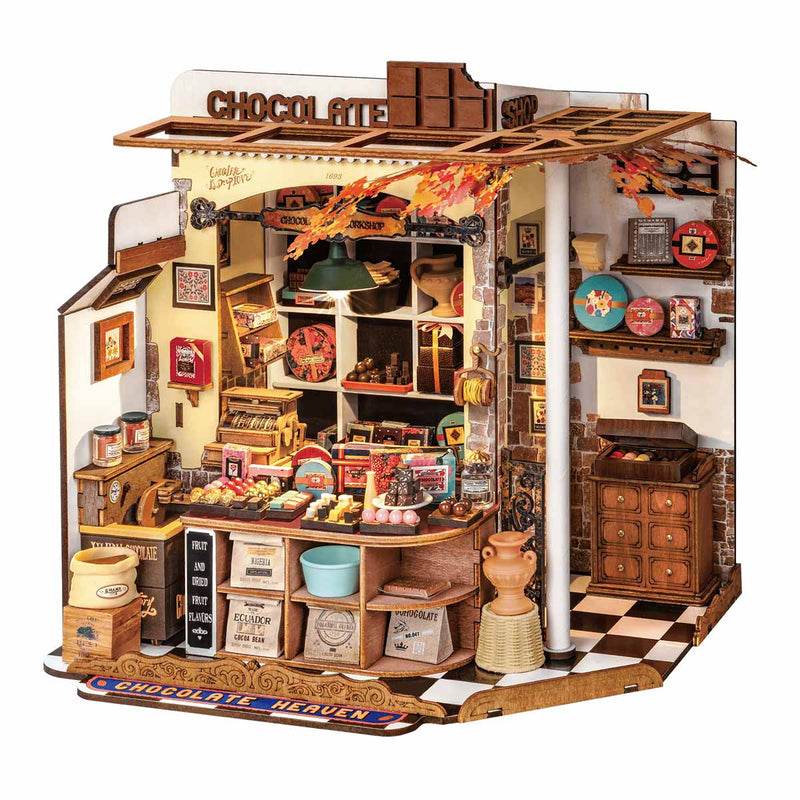 Henry's Chocolate Shop - DIY Miniature House - PuzzleWunder