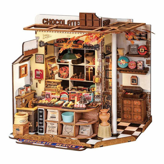 Henry's Chocolate Shop - DIY Miniature House - PuzzleWunder