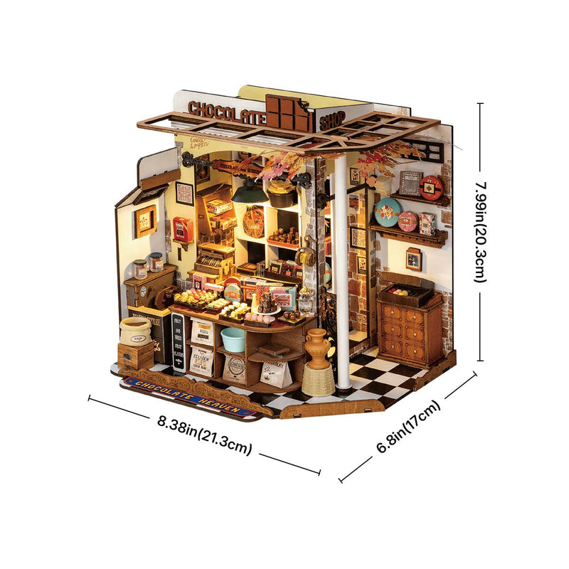 Henry's Chocolate Shop - DIY Miniature House