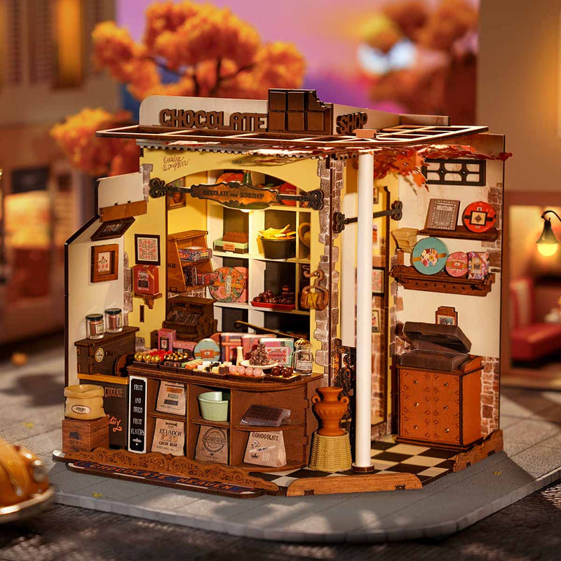 Henry's Chocolate Shop - DIY Miniature House