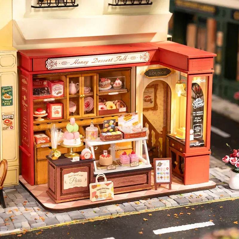 Honey Dessert Talk - DIY Miniature House - PuzzleWunder