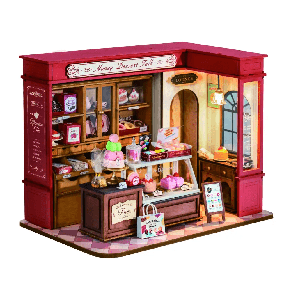 Honey Dessert Talk - DIY Miniature House - PuzzleWunder