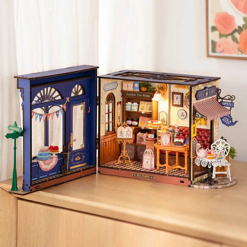 Leisure Time Tea Room - DIY Miniature House - PuzzleWunder