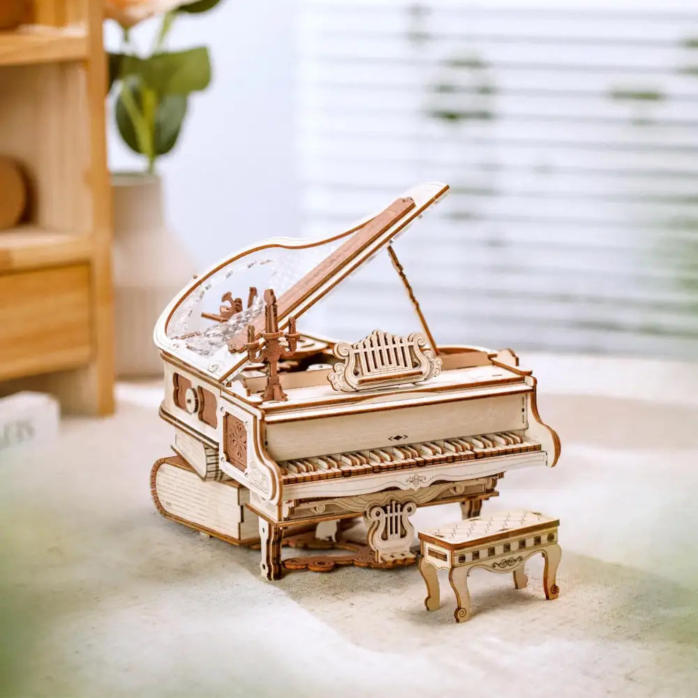 Magic Piano Mechanical Music Box - 3D Wooden Puzzle - Wooden Puzzle