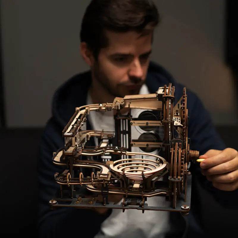 Marble Night City - Marble Run Kit - PuzzleWunder