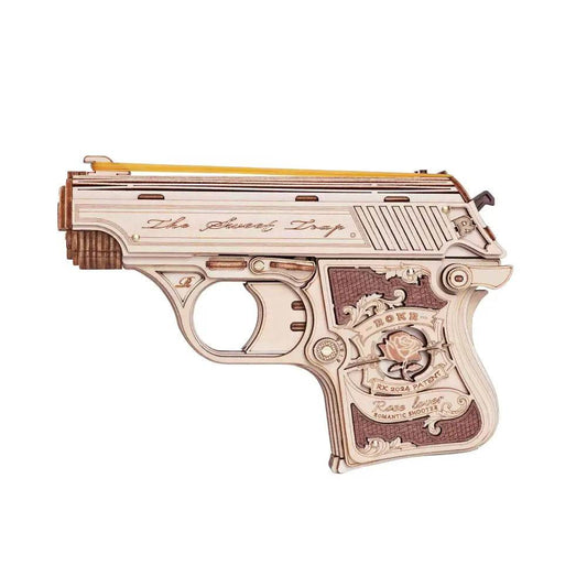 Mini Gun Toy - 3D Wooden Puzzle - PuzzleWunder