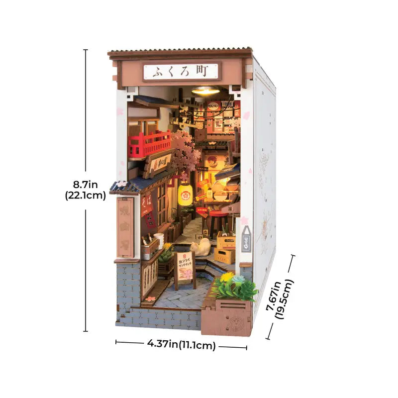 Sakura Wine Alley - DIY Book Nook - Book Nook
