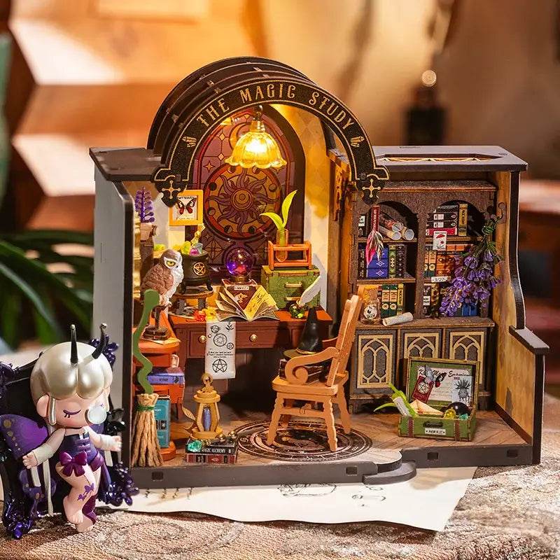 The Magic Study - DIY Miniature House - PuzzleWunder