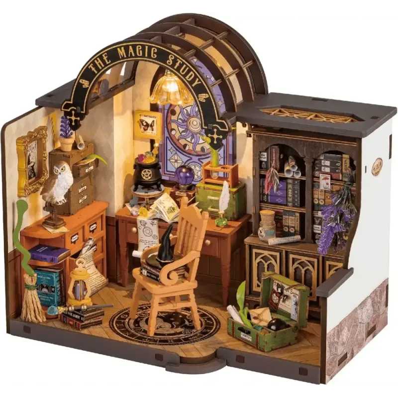 The Magic Study - DIY Miniature House - PuzzleWunder