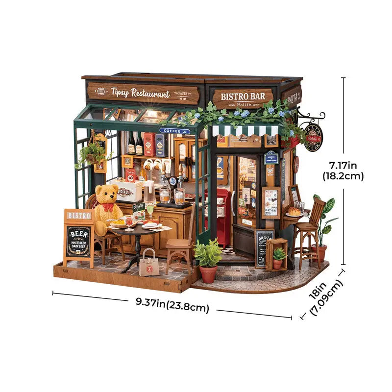 Tipsy Restaurant - DIY Miniature House - DIY Miniature House