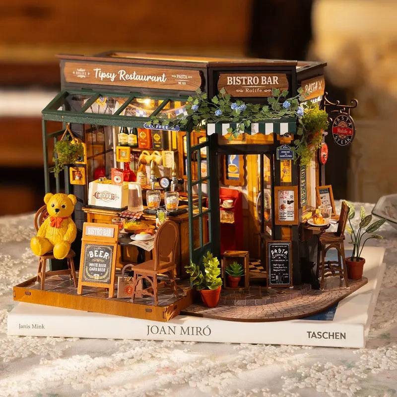 Tipsy Restaurant - DIY Miniature House - PuzzleWunder