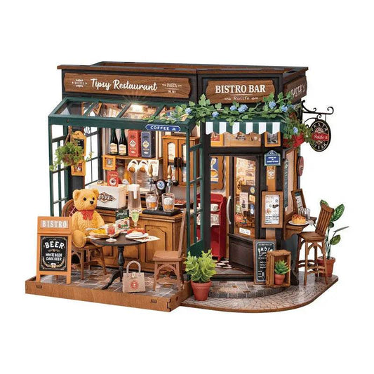 Tipsy Restaurant - DIY Miniature House - PuzzleWunder