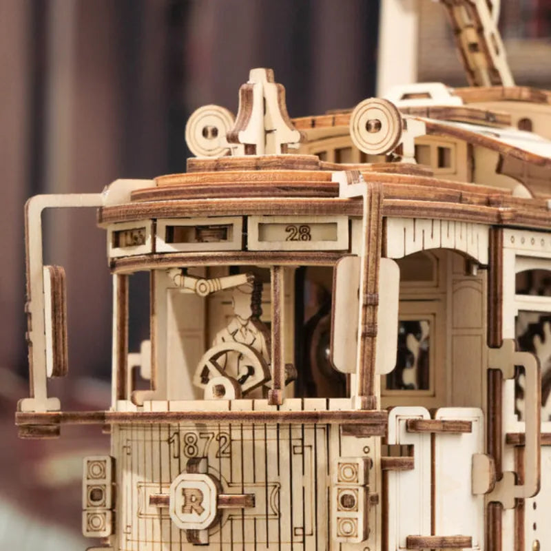 Classic City Tram - 3D Wooden Puzzle