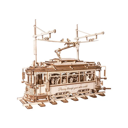 Classic City Tram - 3D Wooden Puzzle