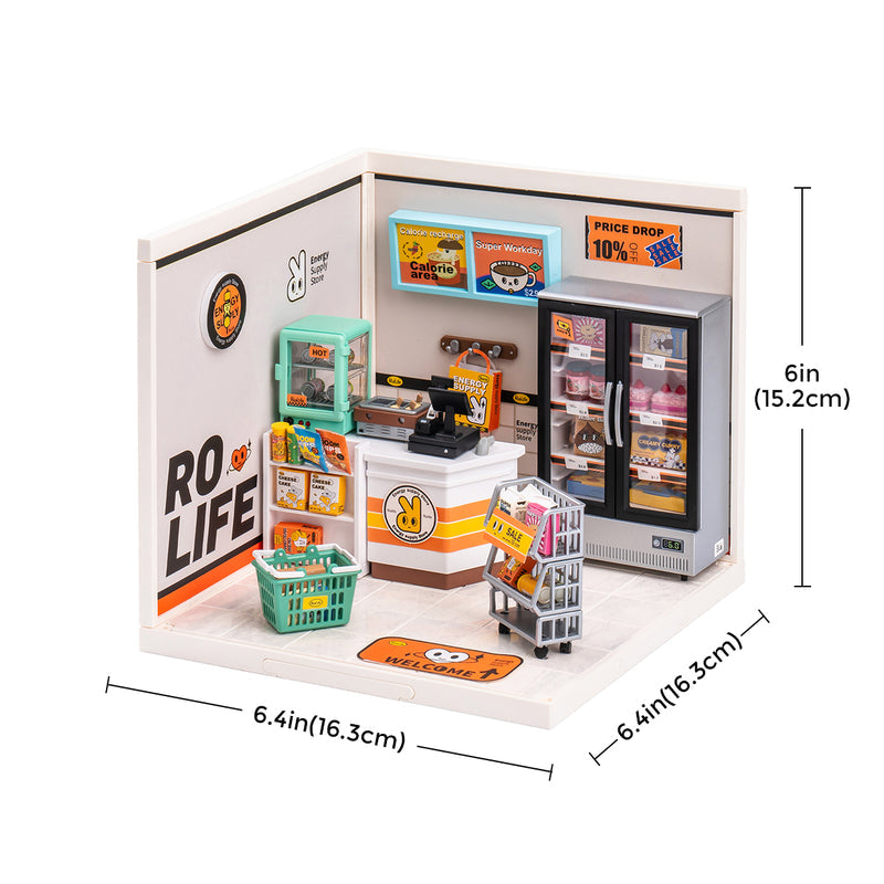 Super Creator Energy Supply Store - DIY Miniature House