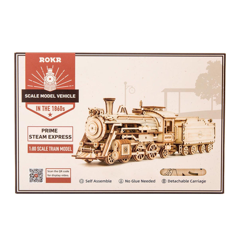 Prime Steam Express Zug - 3D Holzpuzzle