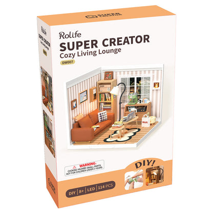 Gemütliche Wohnlounge – DIY Miniaturhaus