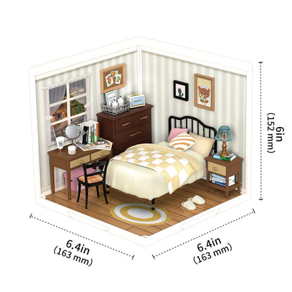 Traumhaftes Schlafzimmer – DIY Miniaturhaus