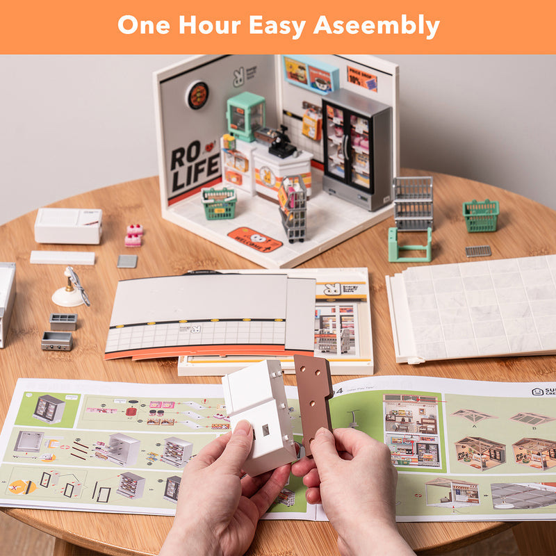 Super Creator Energy Supply Store - DIY Miniature House