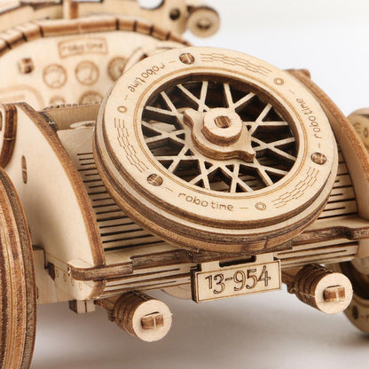 Grand Prix Auto-Modell im Maßstab - 3D Holzpuzzle
