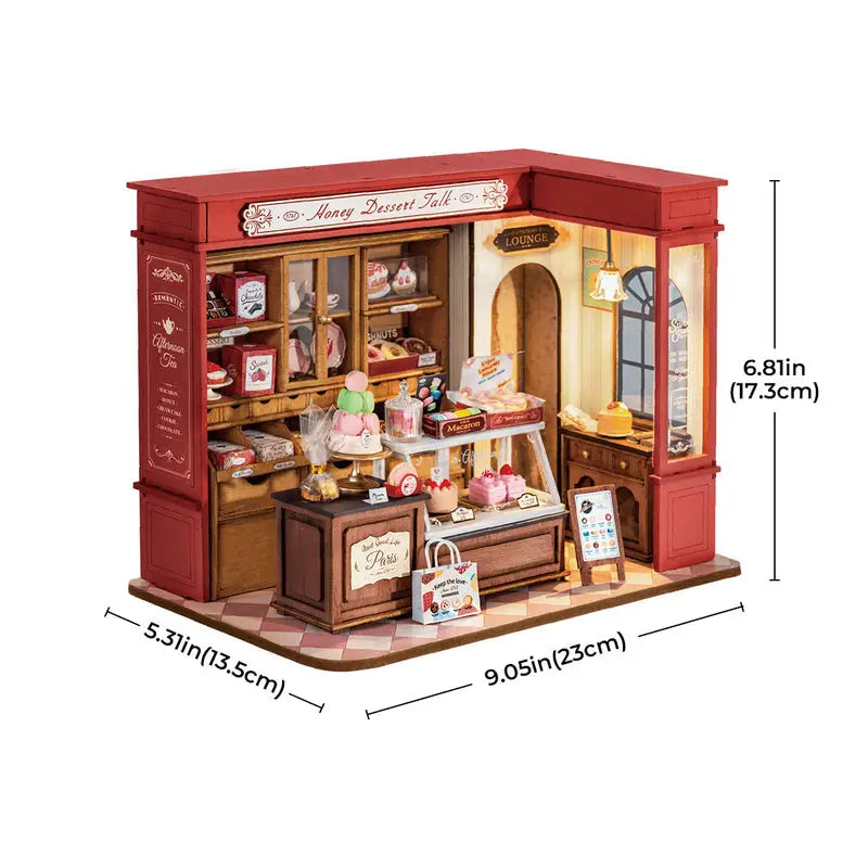 Honey Dessert Talk - DIY Miniature House - DIY Miniature House