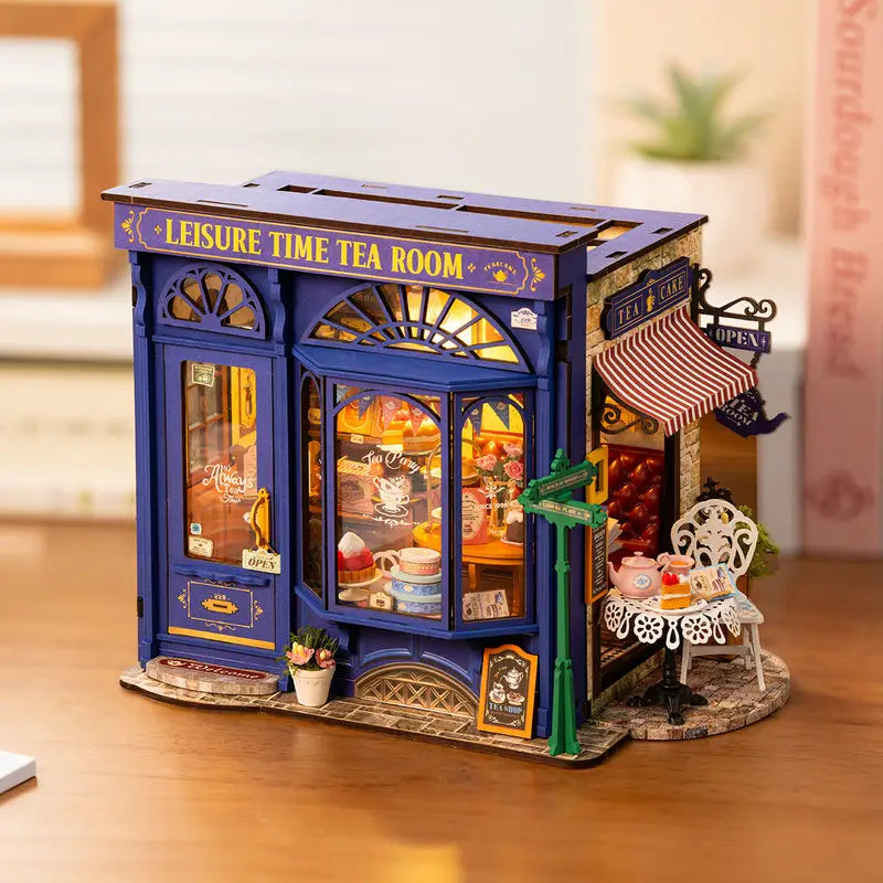 Leisure Time Tea Room - DIY Miniature House - DIY Miniature House