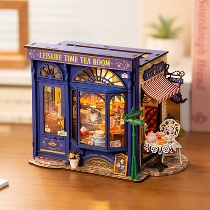 Leisure Time Tea Room - DIY Miniature House - DIY Miniature House