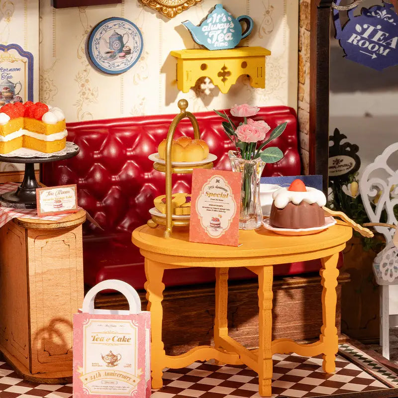 Leisure Time Tea Room - DIY Miniature House - DIY Miniature House