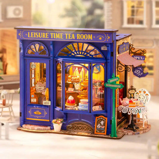 Leisure Time Tea Room - DIY Miniature House - DIY Miniature House