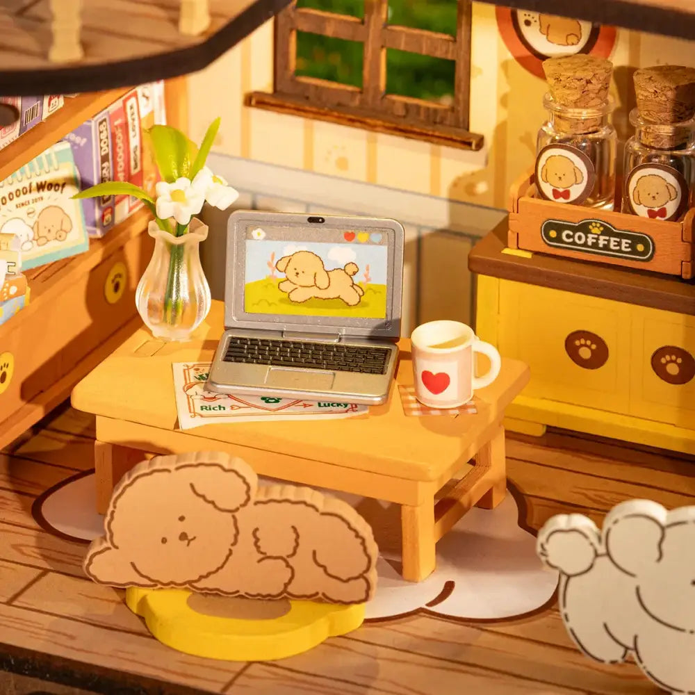 Puppy’s Cozy Villa - DIY Miniature House - DIY Miniature House