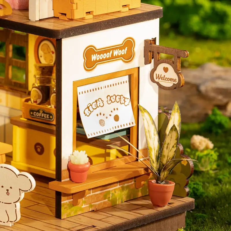 Puppy’s Cozy Villa - DIY Miniature House - DIY Miniature House