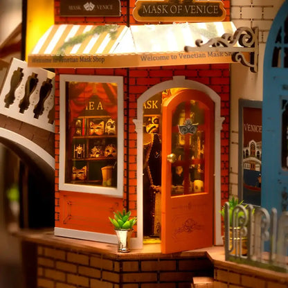 Romantic Venice - DIY Book Nook - Book Nook